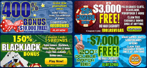 Bonuses at Las Vegas USA Casino