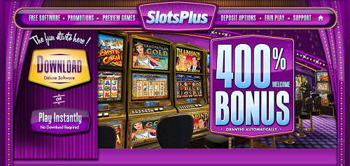 Slots Plus Welcome Bonus