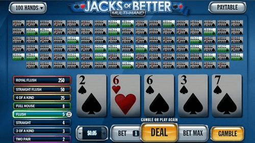 best jacks or better video poker usa