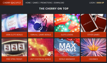 cherry jackpot casino bonuses usa