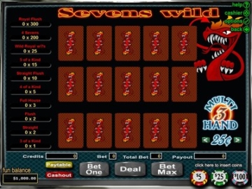 Lucky Red Video Poker