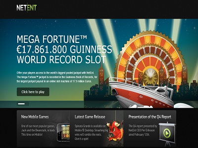 netent homepage mega fortune