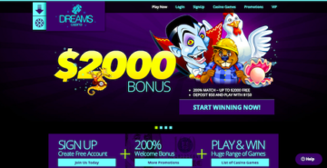 Dreams Casino Bonus