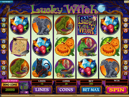 Lucky Witch Slot Reels