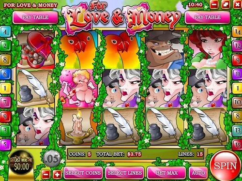 For Love ad Money Slot Game