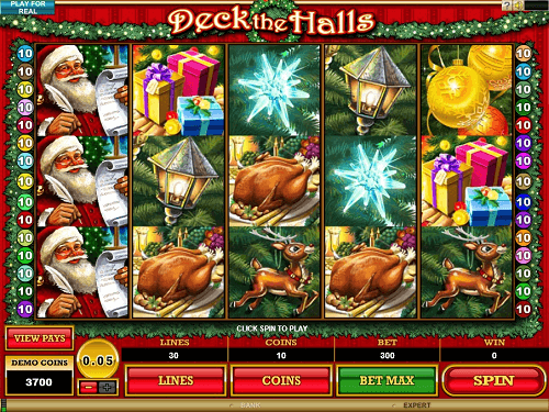 Deck the Halls Slot Machine Review & Rating
