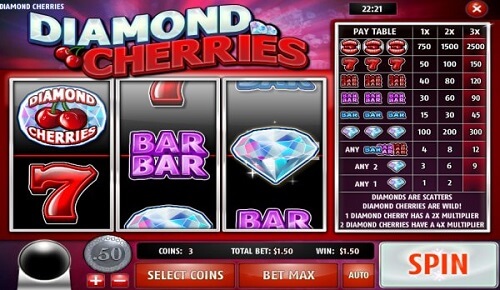 Rival Diamond Cherries Slot