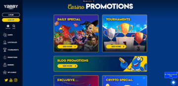 yabby casino bonuses