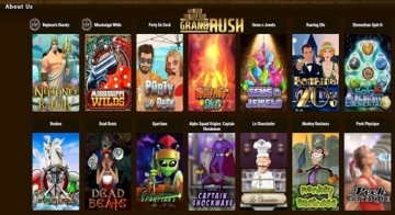 grand rush casino games