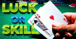 online gambling a skill or luck