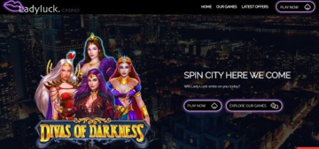 lady luck casino homepage