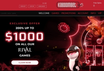 kaboombet casino homepage