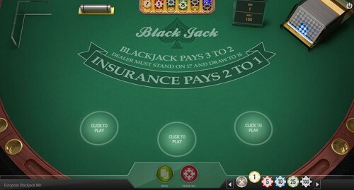 no peek blackjack games