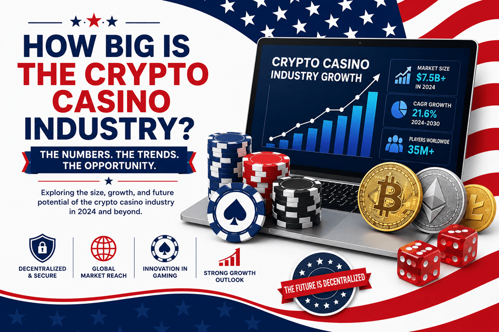 How Big Is the Crypto Casino Industry How Big Is the Crypto Casino Industry