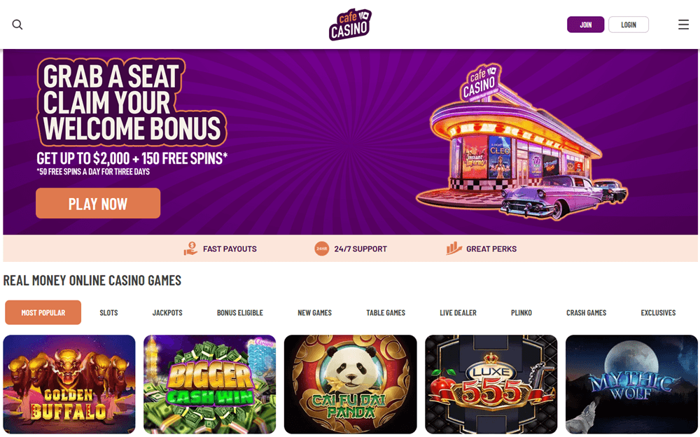 Cafe Casino Online USA Cafe Casino Online USA
