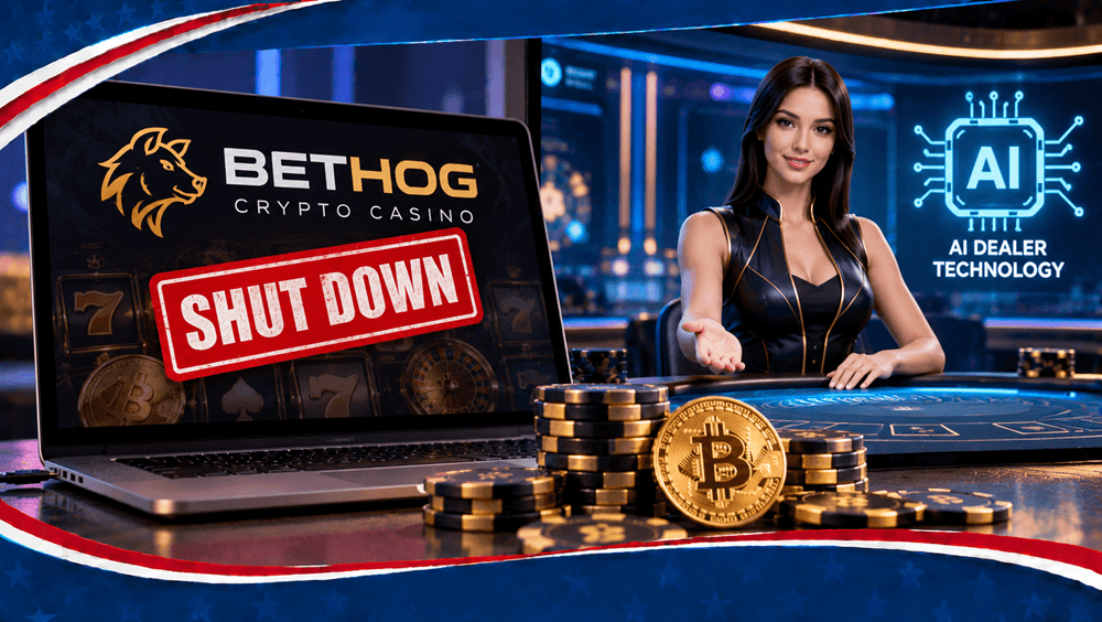 BetHog Shuts Down Its Crypto Casino Move to AI Dealer Technology