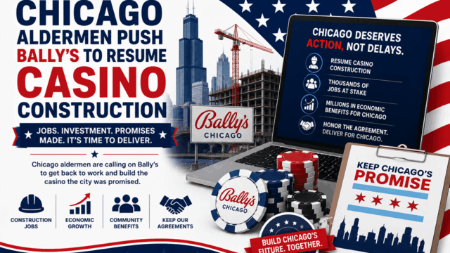Chicago Aldermen Push Bally’s to Resume Casino Construction