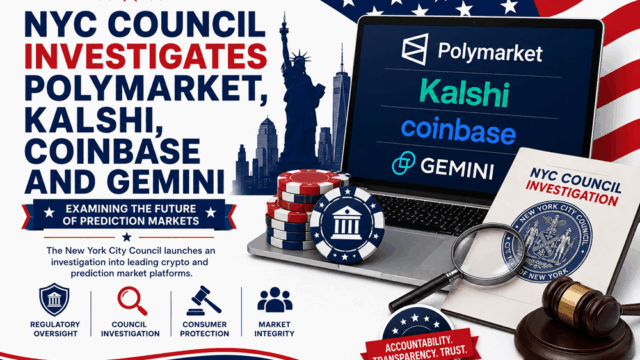 NYC Council Investigates Polymarket, Kalshi, Coinbase and Gemini Titan Over Marketing Practices