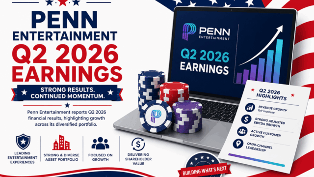 PENN Entertainment Q2 2026 Earnings: Retail Sets Records as Digital Losses Narrow to $9.5 Million