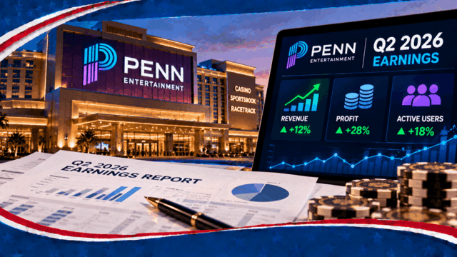 PENN Entertainment Q2 2026 Earnings: Retail Sets Records as Digital Losses Narrow to $9.5 Million