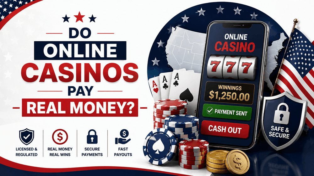 do online casinos pay real money