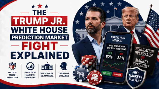 The Trump Jr. White House Prediction Market Fight, Explained