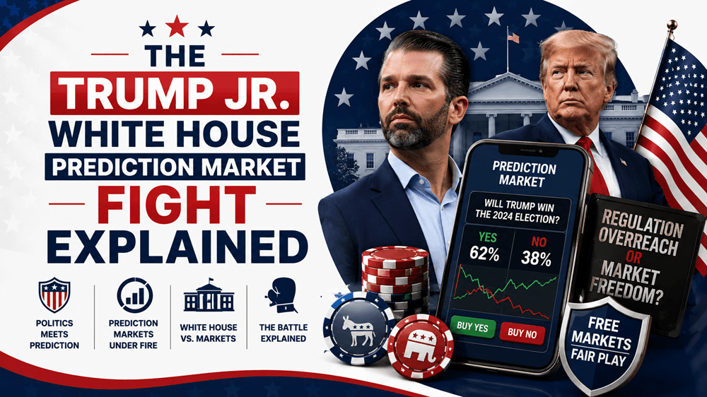 trump jr white house prediction market fight trump jr white house prediction market fight